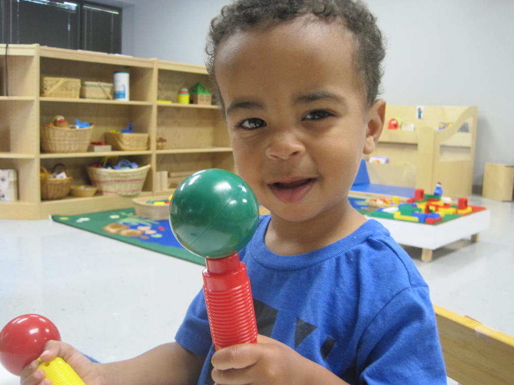 Happy Child at AASD Toddler Class